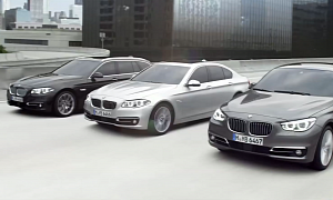 2014 BMW 5 Series LCI Arsenal Gets Launch Clip