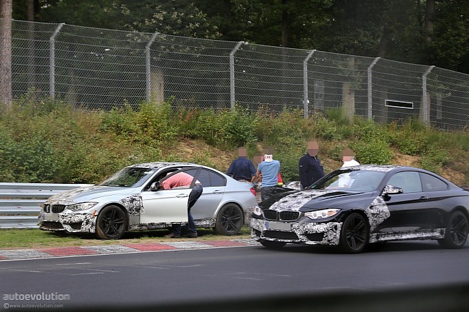 2014 BMW M3 prototype spyshots