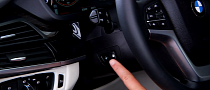 2014 BMW X5 Heated Steering Wheel Button Location