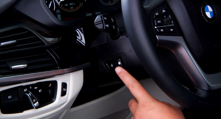2014 BMW X5 Heated Steering Wheel Button