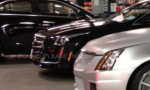 2014 Cadillac CTS Spotted Uncamouflaged