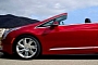 2014 Cadillac ELR Convertible Underway from NCE
