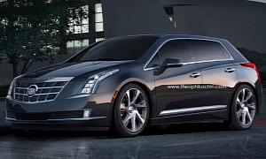 2014 Cadillac ELR Gets Five-Door Rendering
