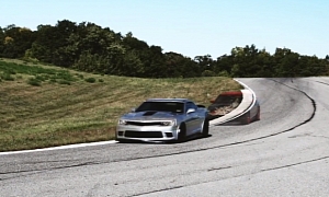 2014 Camaro Z/28 and Mustang Boss 302 Head-to-Head at Chevy’s Private Track