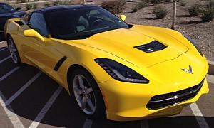 2014 Corvette Stingray Shows Up in Velocity Yellow