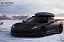 Matte Black 2014 Corvette Stingray with Roof Box: Jon Olsson?
