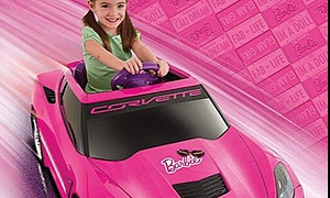 2014 Corvette Stingray Becomes Barbie Power Wheels Kids’ Car