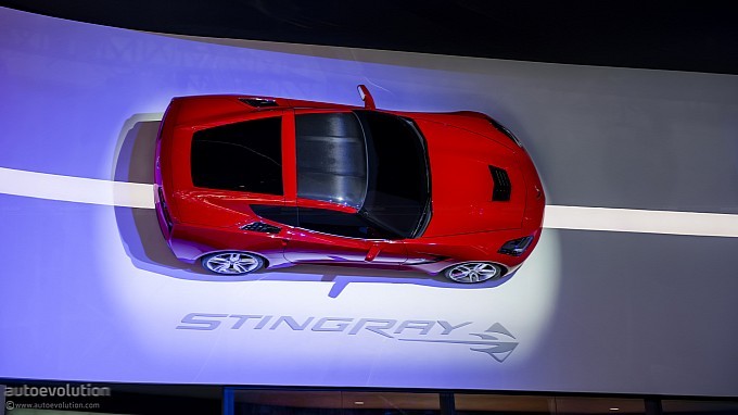 2014 Corvette Stingray at Detroit