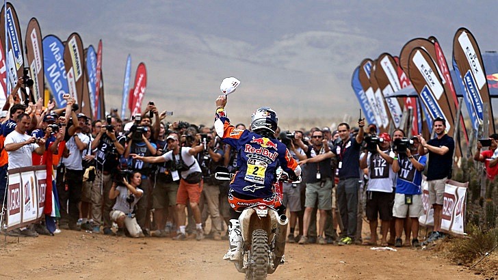 Marc Coma wins the 2014 Dakar