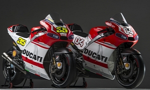 2014 Ducati MotoGP Bikes in Sizzling Hot Pictorial
