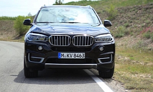 2014 F15 BMW X5: Real World Pictures in the Mountains