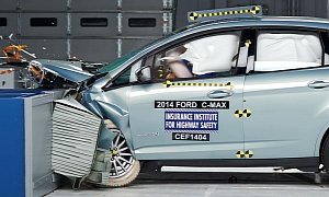 2014 Ford C-Max Hybrid Earns IIHS Top Safety Pick <span>· Photo Gallery</span>