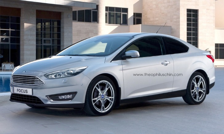 2014 Ford Focus Coupe rendering