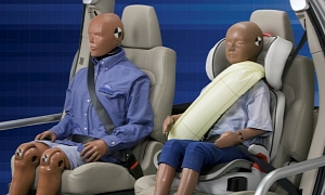 2014 Ford Fusion Gains Rear Inflatable Safety Belt