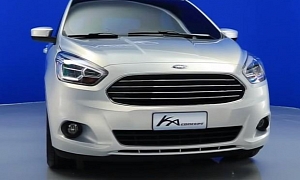 2014 Ford Ka Concept Revealed in Brazil, Also Previews Indian Figo