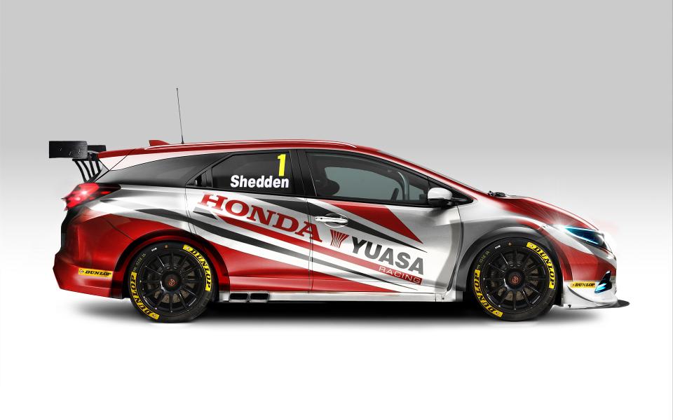 2014 Honda Civic Tourer BTCC Race Car Unveiled - autoevolution