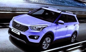 2014 Hyundai ix25 Subcompact Crossover First Photo Leaked