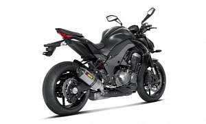 2014 Kawasaki Z1000 Gets Akrapovic Exhausts