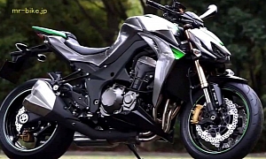 2014 Kawasaki Z1000 Real-Life Pics and Video Leaked