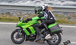 2014 Kawasaki Z1000SX Spied in Norway
