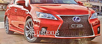 2014 Lexus CT 200h With Spindle Grille