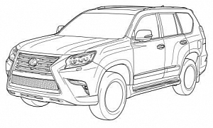 2014 Lexus GX Shows Up in Patent Images