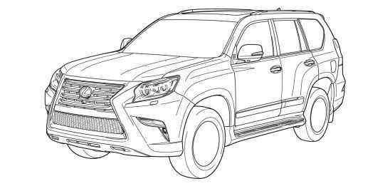 2014 Lexus GX patent sketch