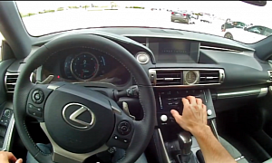 2014 Lexus IS 350 Gets POV Track Test