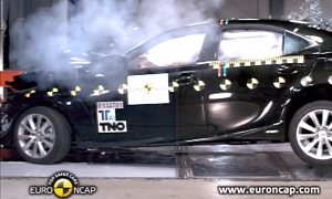 2014 Lexus IS Scores Five Euro NCAP Stars