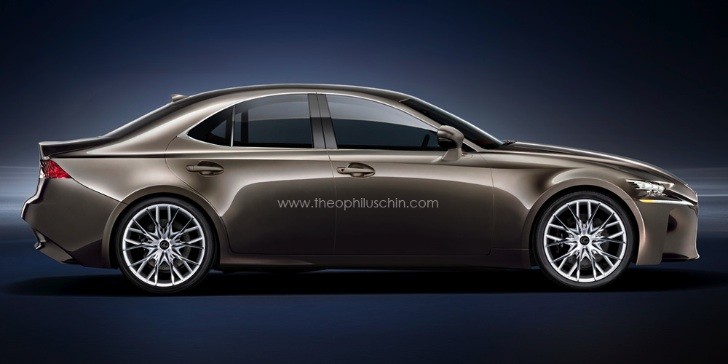 2014 Lexus IS rendering