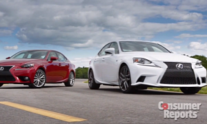 2014 Lexus IS Seduces Consumer Reports on First Test