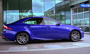 2014 Lexus IS Tested in Russia