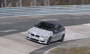 2014 M235i, F80 M3 and i8 Caught Testing on Nurburgring