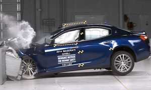 2014 Maserati Ghibli Named IIHS Top Safety Pick