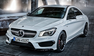 2014 Mercedes CLA 45 AMG First Photos Leaked