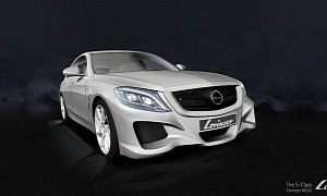 2014 Mercedes S-Class Gets Wide Body Kit from Lorinser