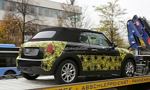 2014 MINI Cooper Convertible Spied in Most Revealing Photos Yet