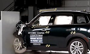 2014 MINI Countryman Gets Top Safety Pick from IIHS