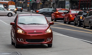 2014 Mitsubishi Mirage Makes US Debut in New York