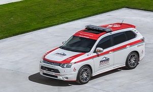 2014 Mitsubishi Outlander Becomes Pikes Peak Official Safety Vehicle