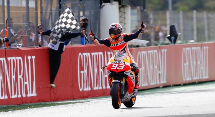 The 2013 MotoGP title was decided at Valencia, the final round