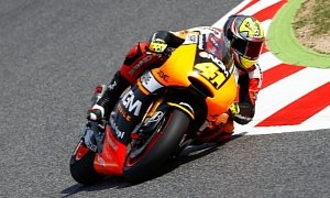 2014 MotoGP: Aleix Espargaro Fastest in FP1 in Barcelona