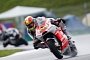 2014 MotoGP: Ducati and Hernandez Lead FP1 at Misano, 9 Riders Crash