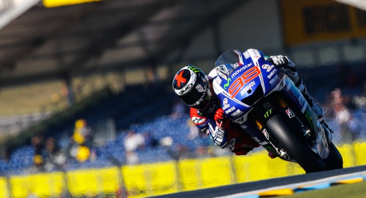 Jorge Lorenzo in FP3 at Le Mans, 2014