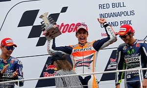 2014 MotoGP: Marquez' Perfect 10 at Indianapolis, Colin Edwards Says Good-Bye
