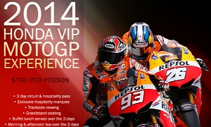2014 MotoGP: Phillip Island Honda VIP Tickets on Sale Now