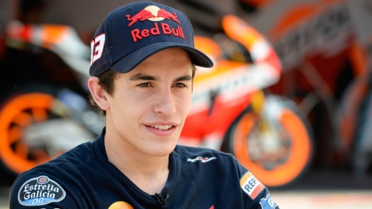 Marc Marquez leads the first 2014 test at Sepang