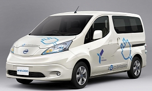2014 Nissan e-NV200 Previewed Ahead of Tokyo Debut