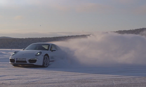2014 Porsche Winter Driving Experience: Drift a 911 on Ice