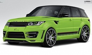 2014 Range Rover Sport by Lumma Design Looks Like the Hulk